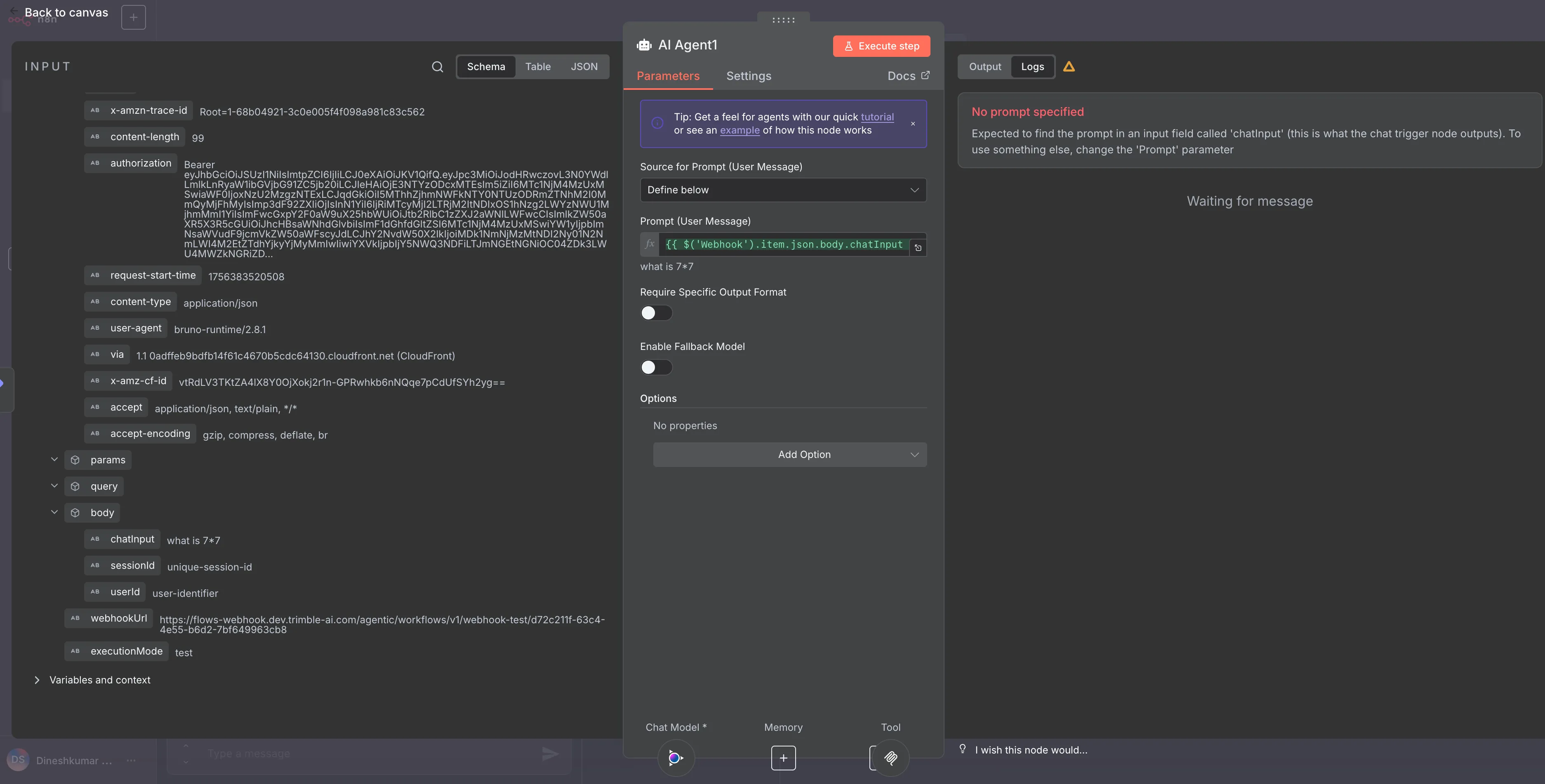 AI Agent Configuration