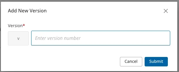 Create API Version