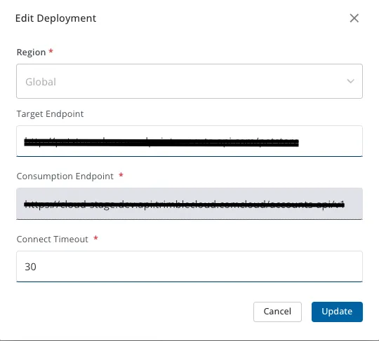 Edit Deployment