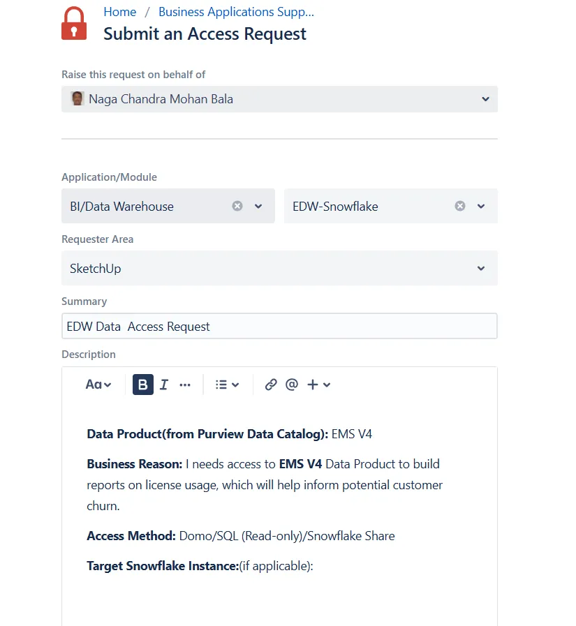 Jira Portal Example