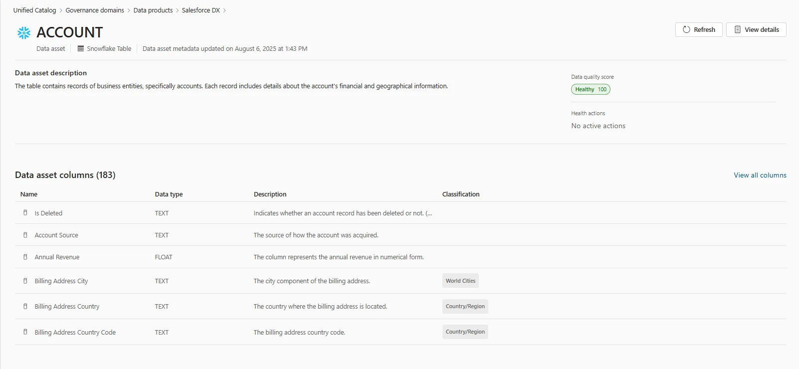 Purview Data Asset
