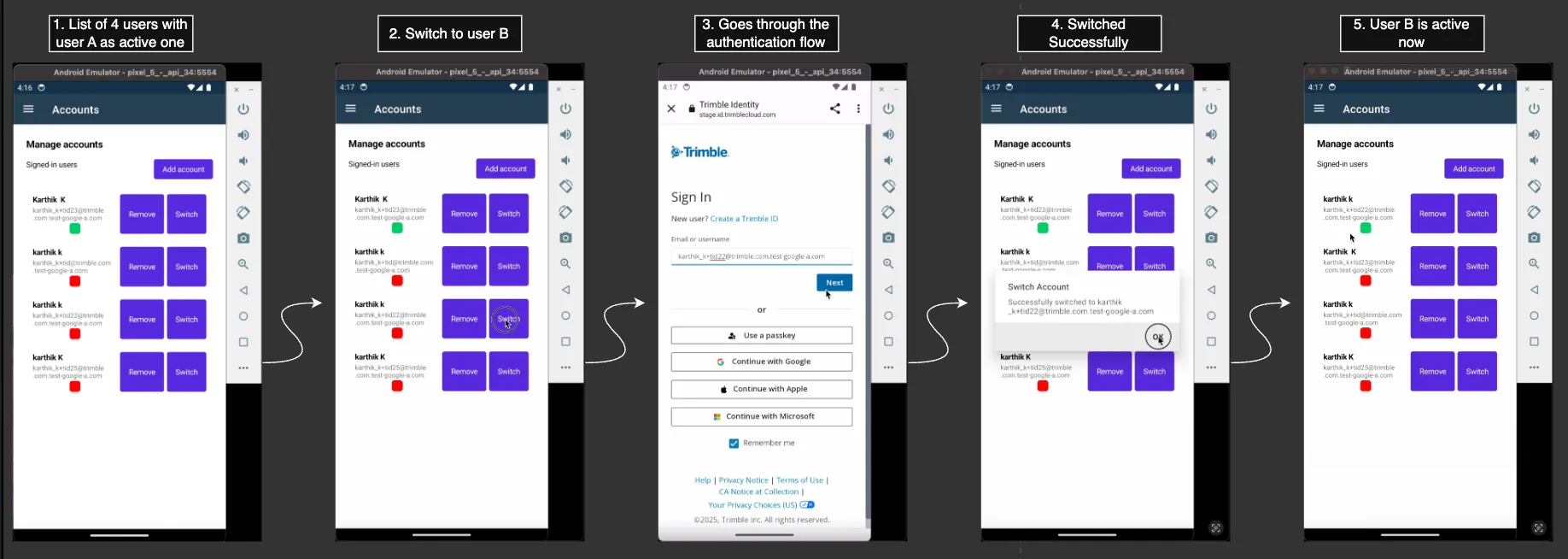 TID Offline Switch User